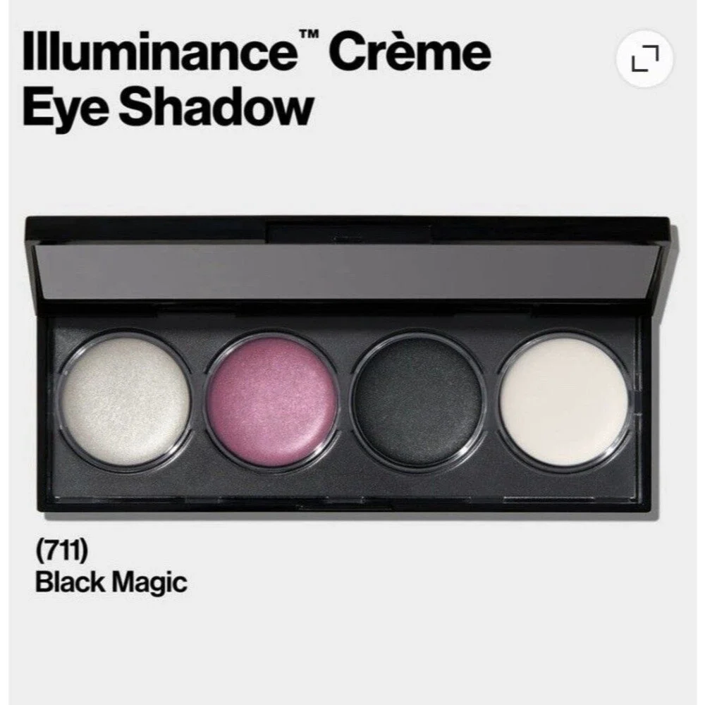 2x Revlon Illuminance Crème Eye Shadow 711 Black Magic 0.12oz